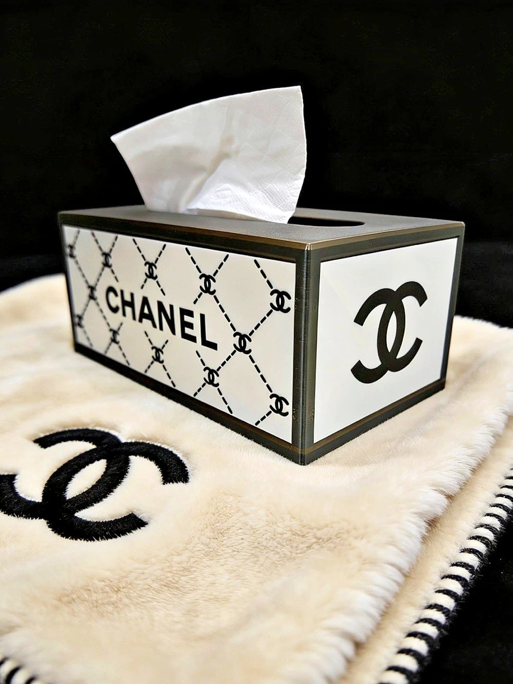 CC Black & White Logo Home Decor